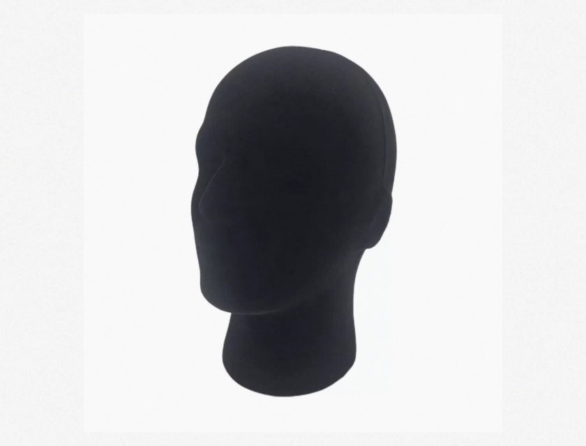 Hair Mannequin Foam Male Model Wig Display Hat Display Mannequin Head for Wig Hat and Accessories