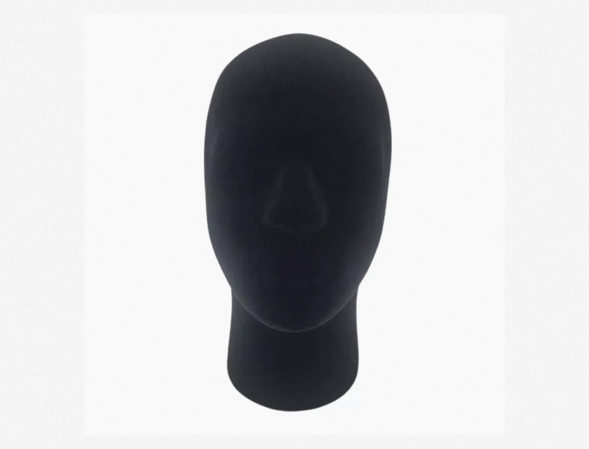 Display Heads Men Wig Holder Foam Male Model for Caps Bonnets