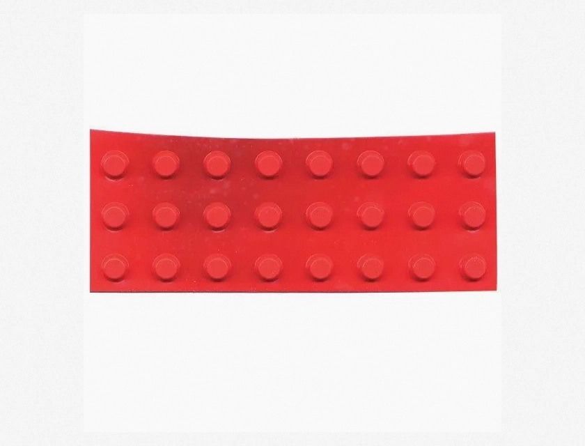 Bump Dots Small Orange Fluorescent Round 24 Pack Low Vision Locators
