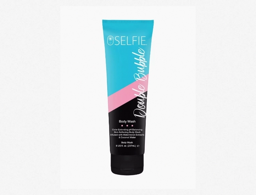 Selfie Double Bubble Body Wash, 8 fl oz – Gentle Cleansing & Fun Foam