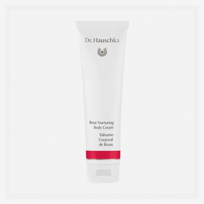 Dr. Hauschka Rose Nurturing Body Cream, 145 ml – Hydrating and Soothing Moisturizer for Soft, Radiant Skin