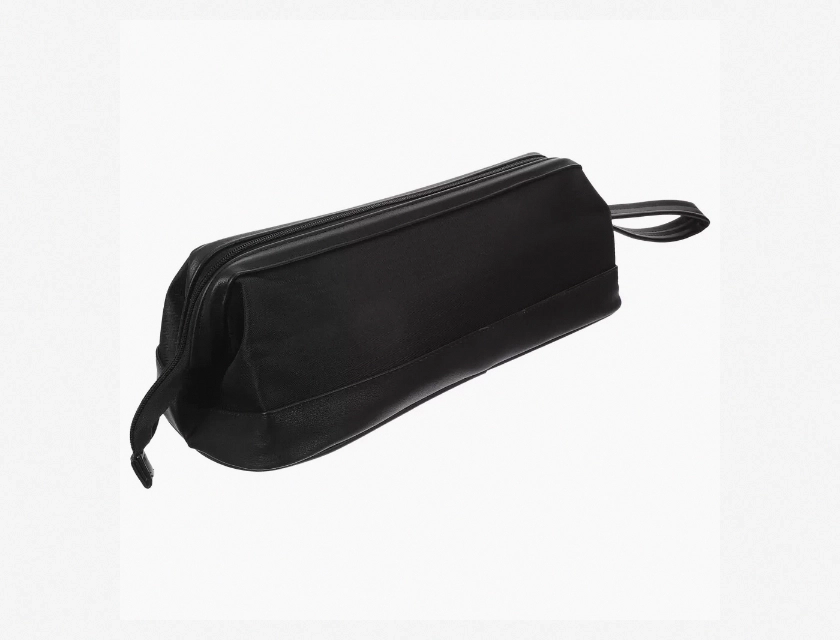 PU Hair Dryer Storage Bag and Carrying Case, Portable Travel Organizer for Salon and Home Use