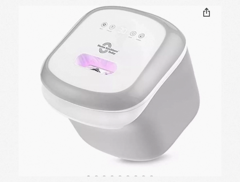 Ultraviolet Sanitizer and Dryer for Baby Bottles, Phone, and Accessories – Portable UV Sterilizer with Fast Drying, Kills 99.9% of Germs