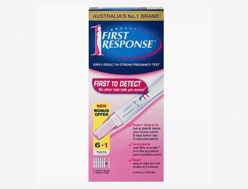 First Response Early Result In-Stream Pregnancy Test, 7 Tests, Fast & Accurate Results