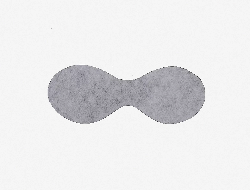 Disposable Eye Mask DIY Natural Cotton Eye Paper 100 Count