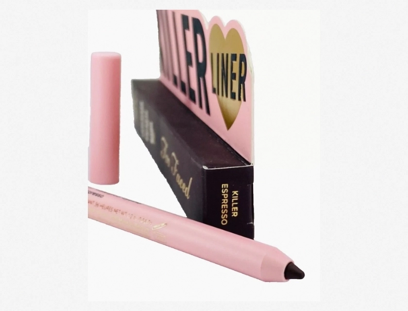 Too Faced 36-Hour Total Control Waterproof Eyeliner, Killer Espresso, 0.04 oz