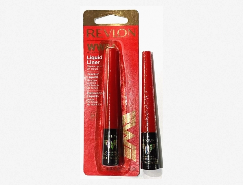 Revlon WW84 Collection Liquid Eyeliner, 001 Black, Long-Lasting Precision Tip