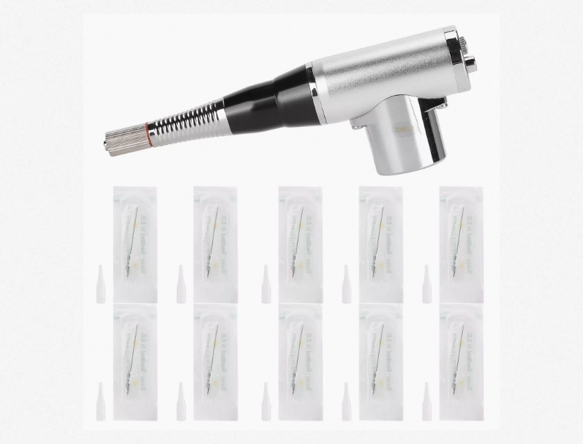 Portable Eyebrow and Eyeliner Tattoo Machine for Microblading, 100-240V