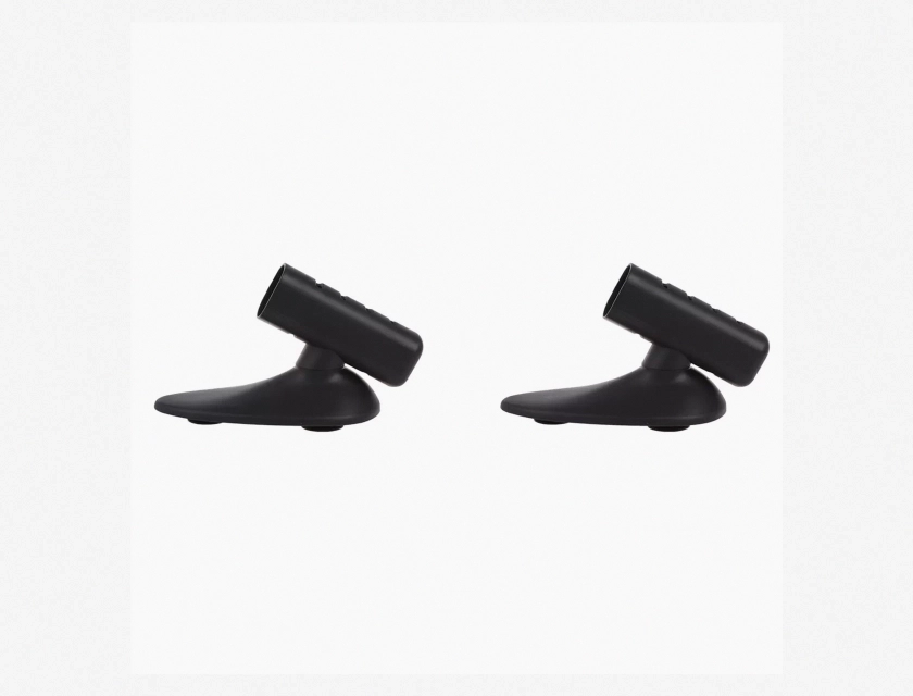 2 Pack Barber Salon Hair Flat Straightener Iron Suction Cup Wall Mount Stand