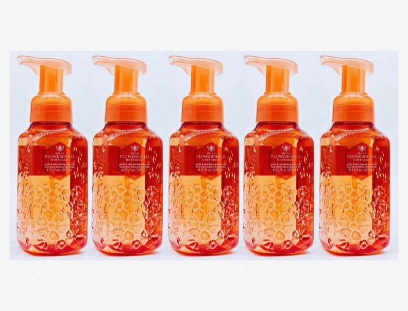 Bath & Body Works Flowerchild Gentle Clean Foaming Hand Soap, 80.75 oz