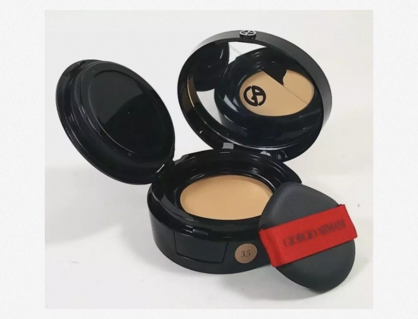 Giorgio Armani Power Fabric High Coverage Foundation Balm, Long-Lasting Matte Finish, Full Coverage, All Skin Types