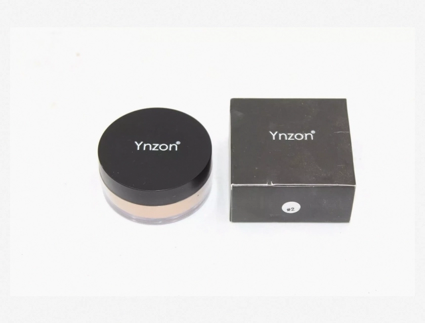 YNZON Pressed Foundation 02 Medium Neutral Light Tan, Long-Lasting Oil Control Face Powder, Buildable Coverage, Lightweight Matte Finish