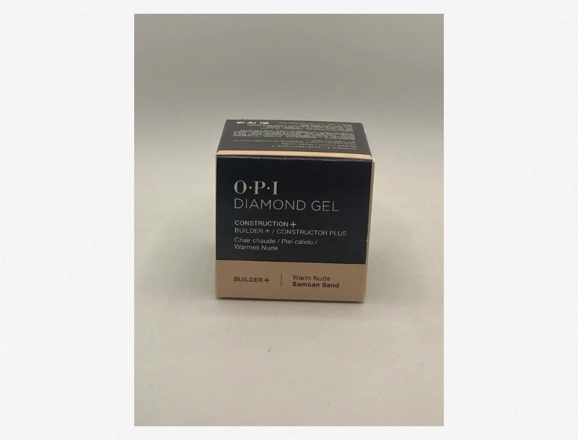 OPI Diamond Gel Construction & Builder Gel, Samoan Sand Warm Nude, 1 oz