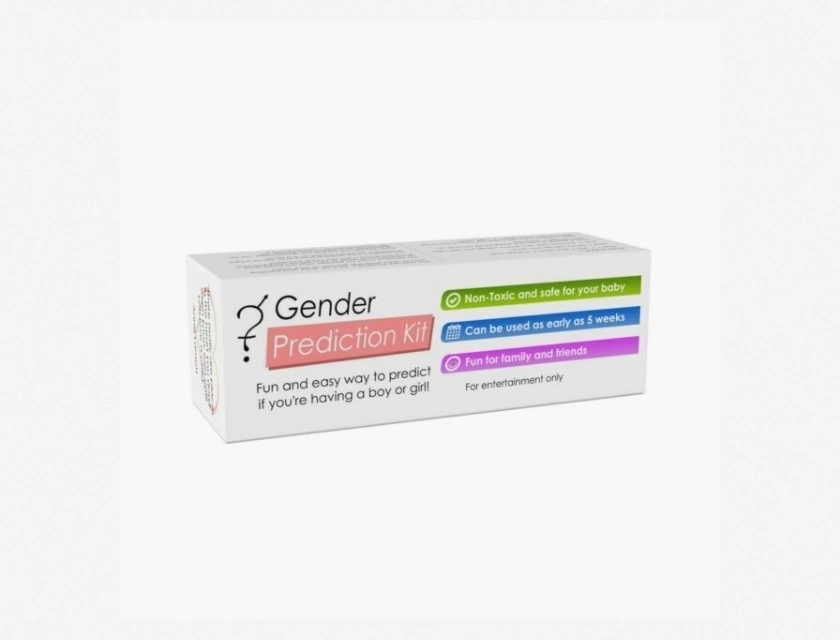 Gender Prediction Test Kit – Early Baby Gender Test for Pregnancy, Accurate Results at Home, Easy to Use