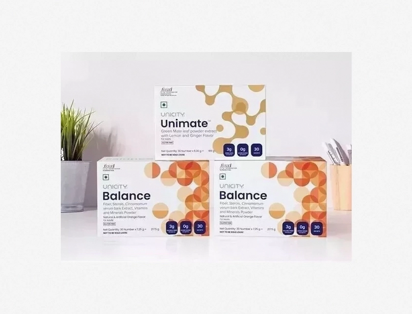 Unicity Unimate Lemon Ginger 10 Sachets