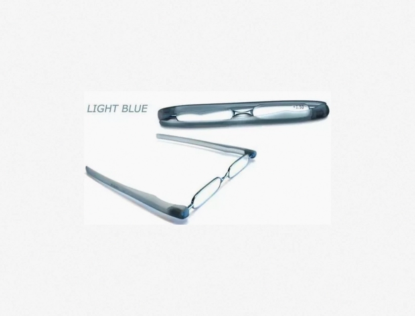 Beison 360° Rotation Slim Reading Glasses +1.00 +2.00 Blue Light Blocking Lightweight Readers for Men Women