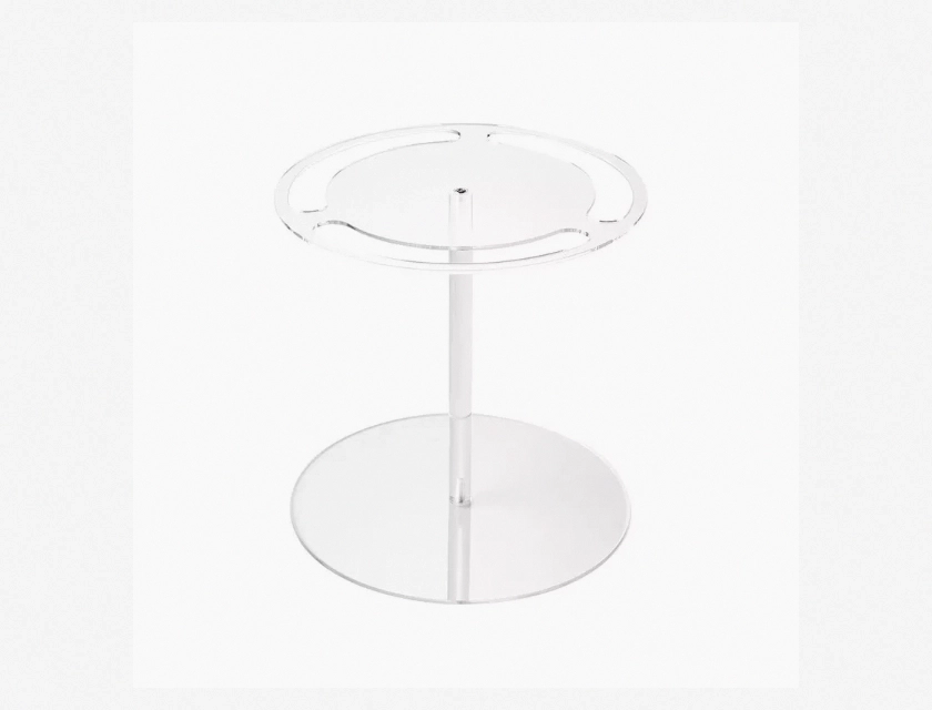 360 Rotating Acrylic Eyeglass Display Stand Clear