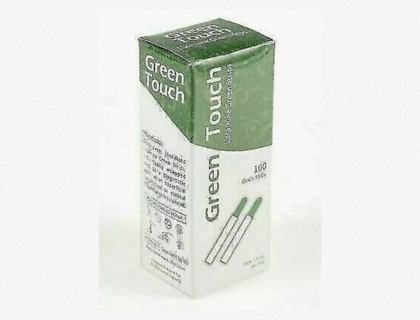 Green Touch Lissamine Green Strips, 1000 Count (10 Packs of 100)
