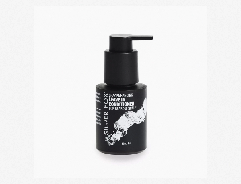 Godefroy Silver Fox Leave-In Conditioner for Gray and Silver Hair, Moisturizing Detangler, Reduces Yellow Tones, 8 oz