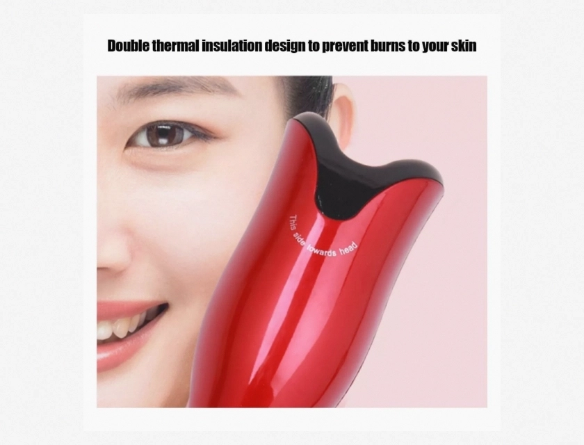 Automatic Hair Curler, Red, Constant Temperature Professional Curling Iron
