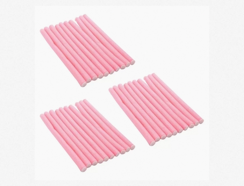 Hair Curlers Twist Curl Tool DIY Styling Rollers 30 Pieces Random Colors