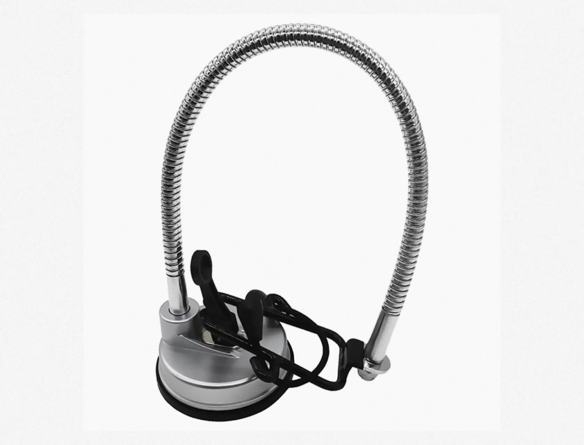 Hands-Free Hair Dryer Holder, No Screws Required, Easy Installation for Bathroom Wall Mount