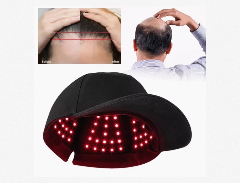 150 LED Infrared Red Light Therapy Helmet Cap for Hair Regrowth and Anti Hair Loss