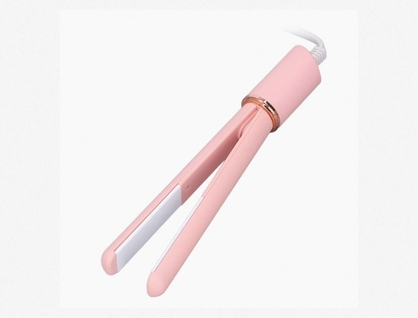 Mini Curling Iron 2-in-1 Multifunctional Hair Styler US Plug 110V