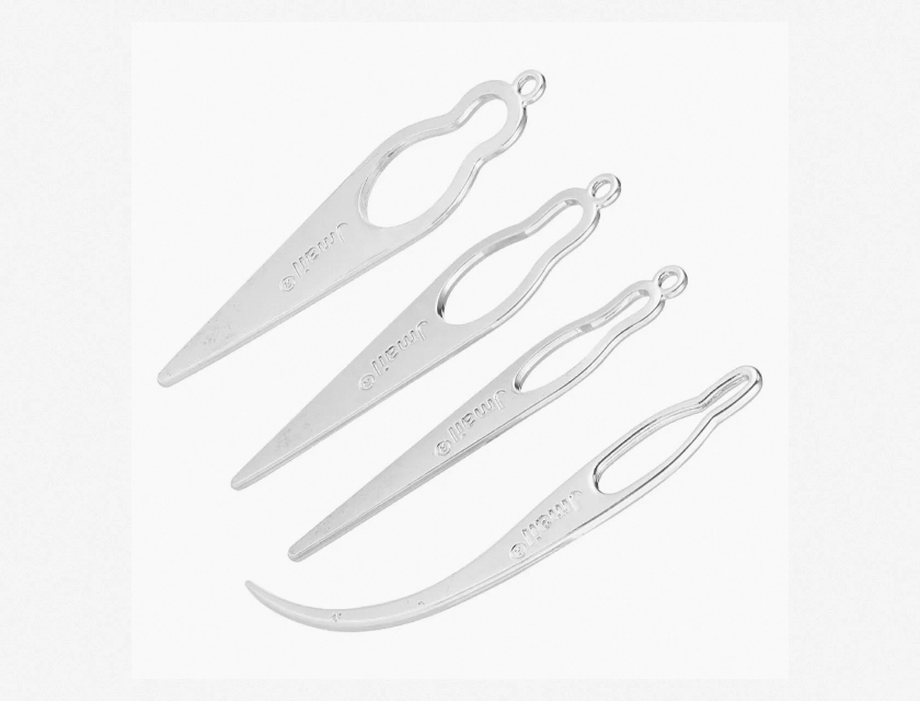 4 Pieces Hair Knitting Needles for Dreadlock Crochet Braid Weaving