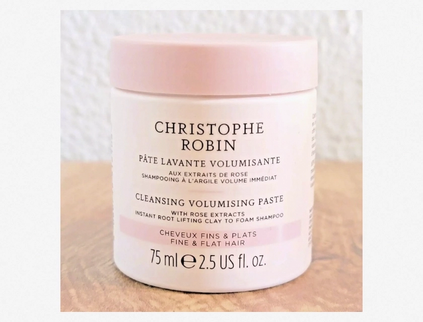 Christophe Robin Cleansing Volumizing Paste with Rose Extracts, 75 ml, Made in Italy