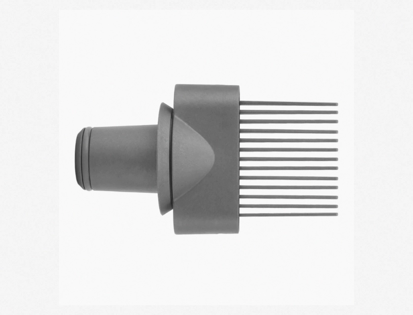 Detachable Wide Tooth Hair Dryer Comb Attachment for Curly and Thick Hair, Anti Static Hair Diffuser Nozzle, Fast Drying Styling Tool