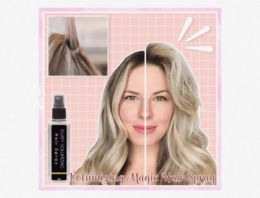 Volumizing Hair Spray and Styling Gel for Extra Volume and Hold