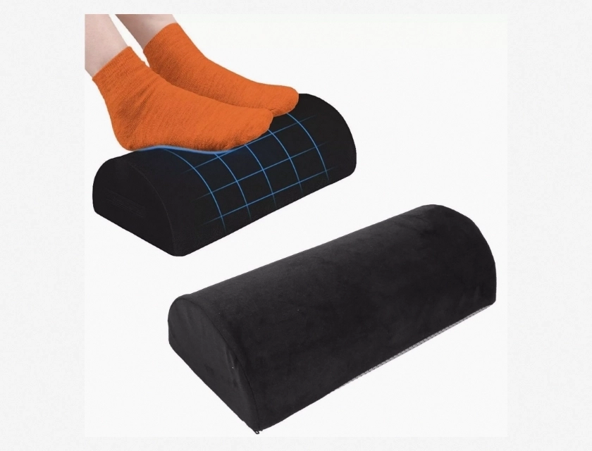 Half Moon Pillow – Ankle, Knee, Neck, and Lumbar Support Cushion for Pain Relief