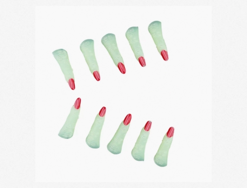 Spooky Witch Nails Pennywise Halloween Decorations – 10 Pcs Prank Props