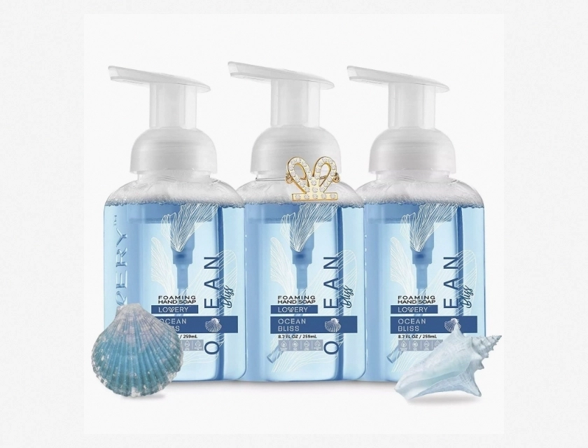 Moisturizing Foaming Hand Soap, 3 Count, with Aloe Vera and Oils