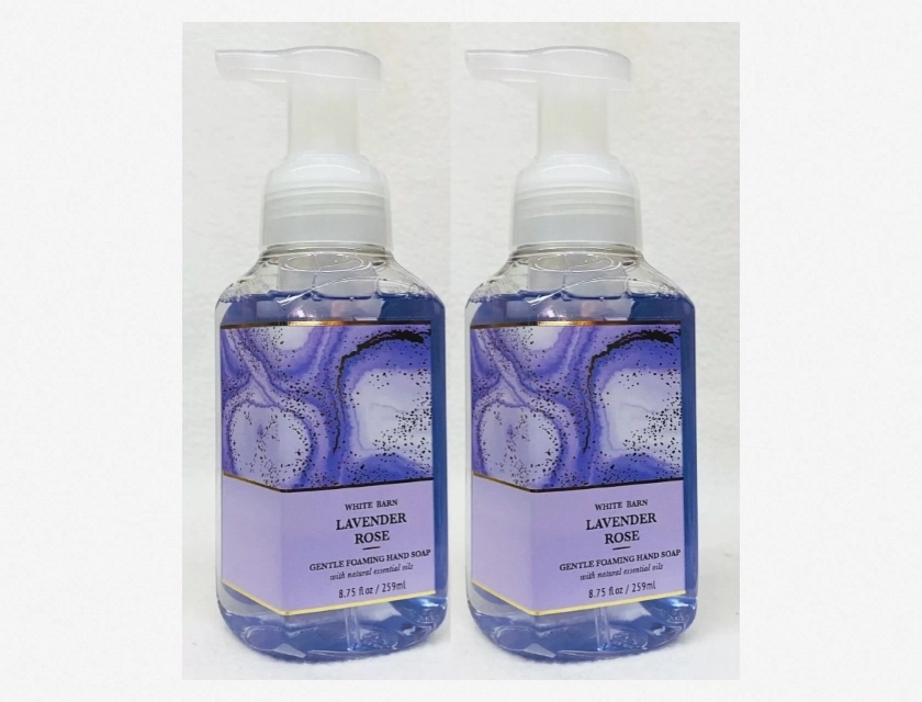 Bath & Body Works Lavender Rose Gentle Foaming Hand Soap Wash, 80.75 oz