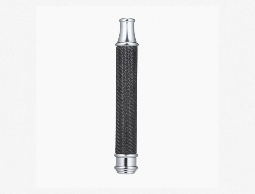 Stainless Steel Shaving Handle for Double Edge Safety Razor, Long Handle Premium Wet Shave Razor