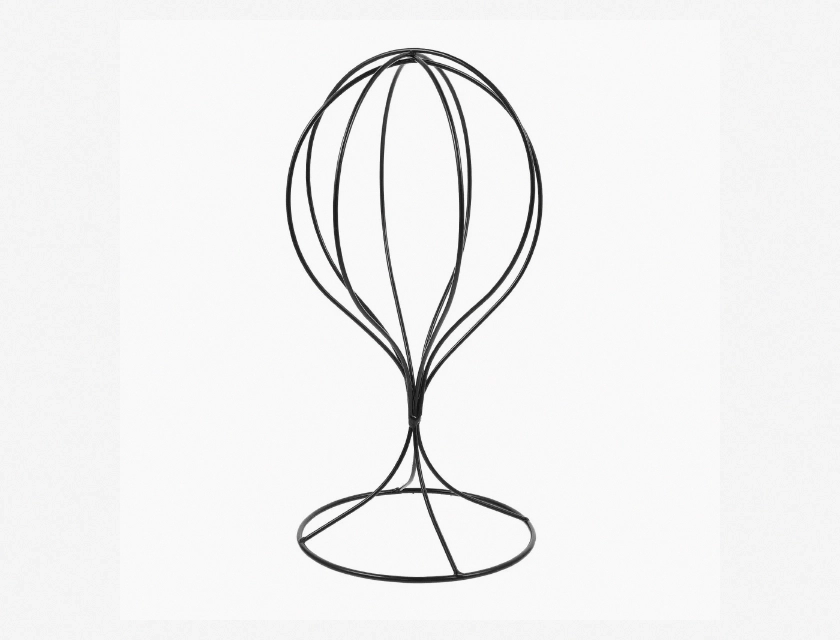 Wrought Iron Hat Rack Presentation Display Holder for Cowboy Hats