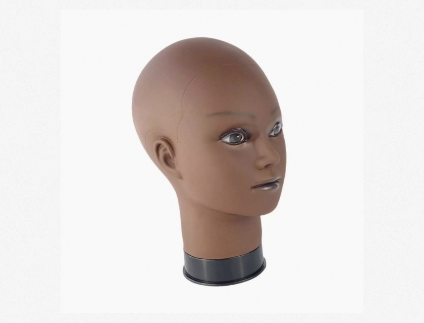 Mannequin Head Wig Display Stand for Hats and Makeup