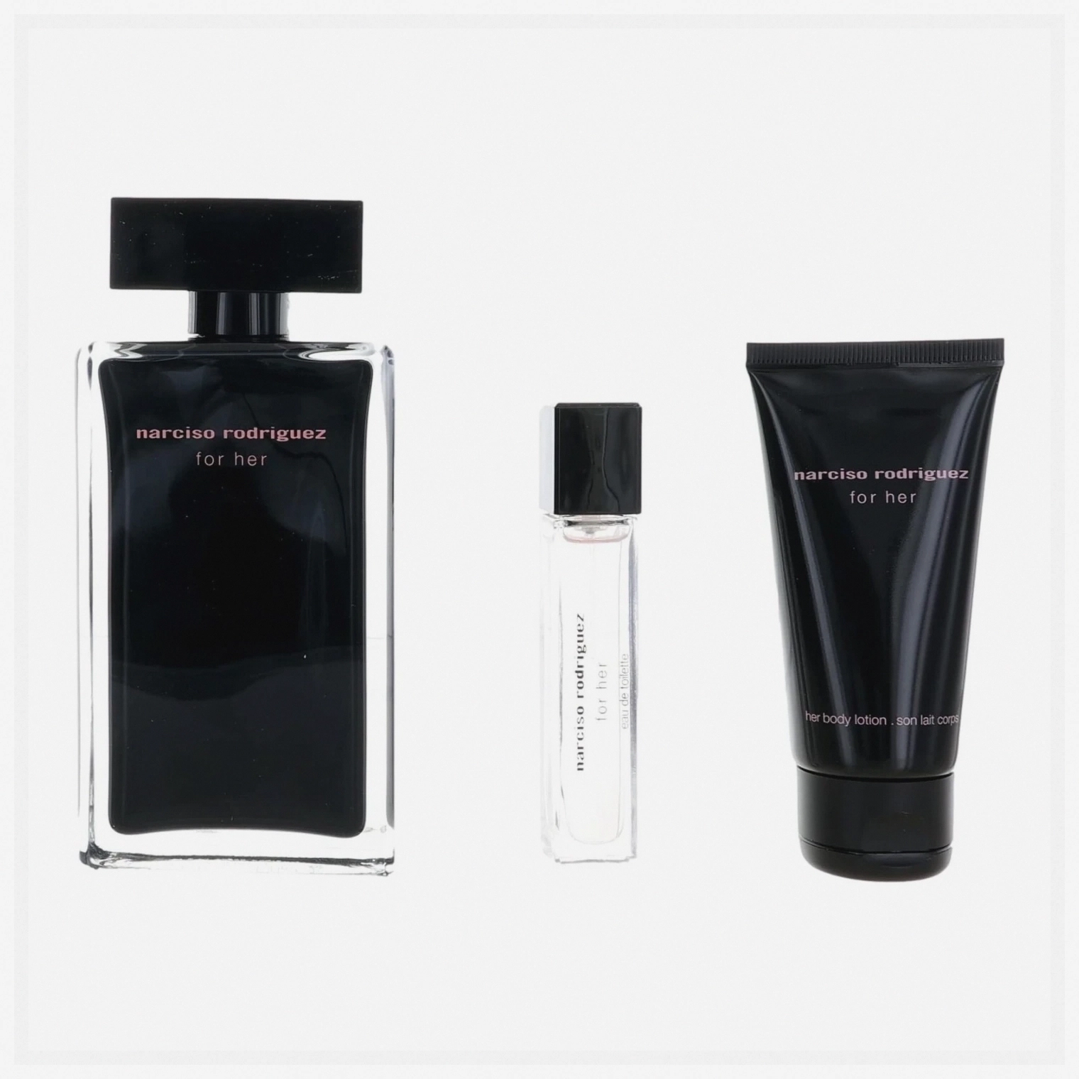 Narciso Rodriguez For Her Eau de Parfum Gift Set 3 Pieces