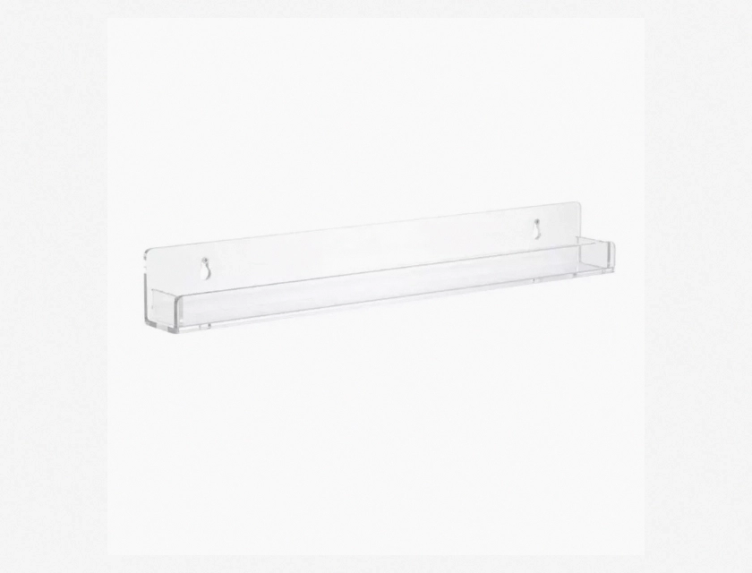 Wall Mounted Acrylic Organizer Display Shelf Rack for Home