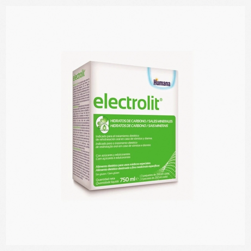 Humana Electrolit Liquid 3 x 250 ml – Electrolyte Drink for Hydration