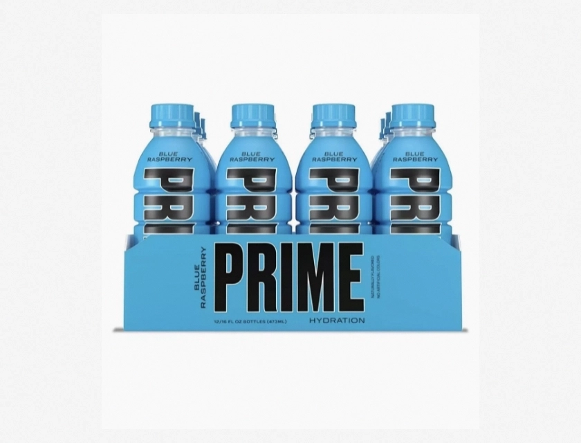 Prime Hydration Drink, Blue Raspberry, 12 Pack
