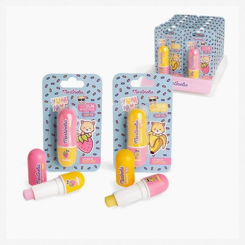 Idc Martinelia Yummy SPF 15 Lip Balm Sun Protection Moisturizing Lip Care
