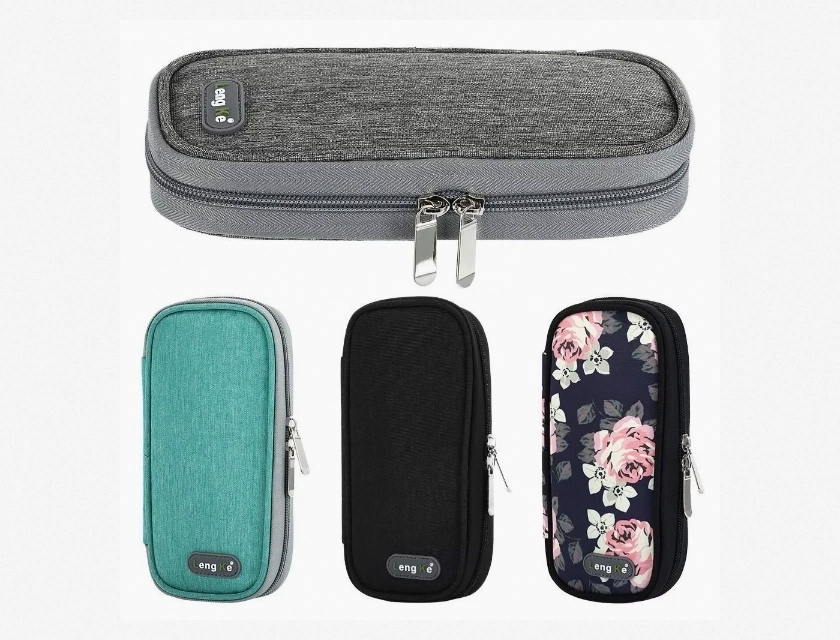 Diabetic Insulin Cooling Bag with Pill Protector for Travel, Portable Medication Cooler Pouch