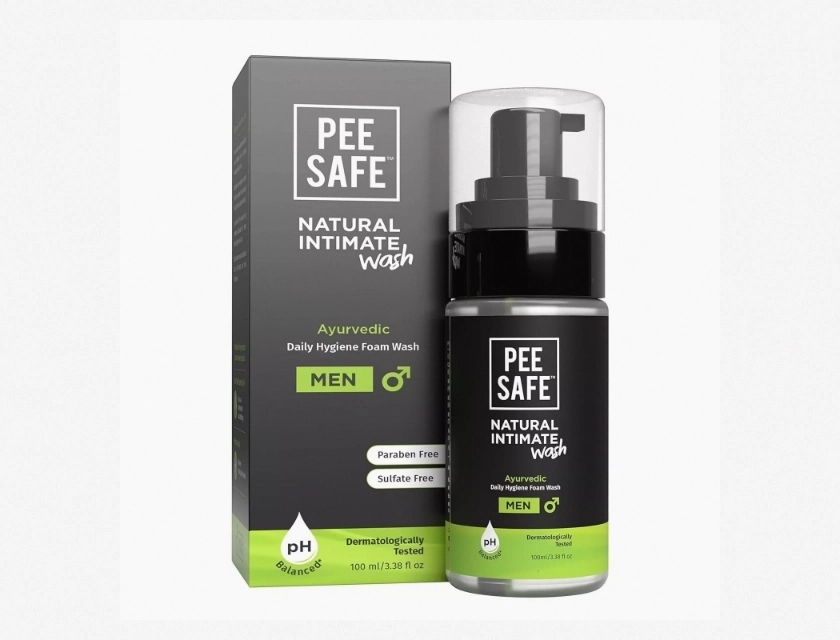 Pee Safe Natural Intimate Wash for Men, 100 ml – Gentle Hygiene Solution