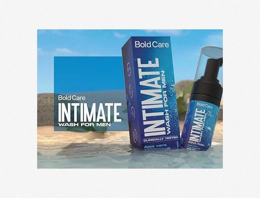 Bold Care Aqua Rush Intimate Wash for Men, 4 fl oz (120 ml)