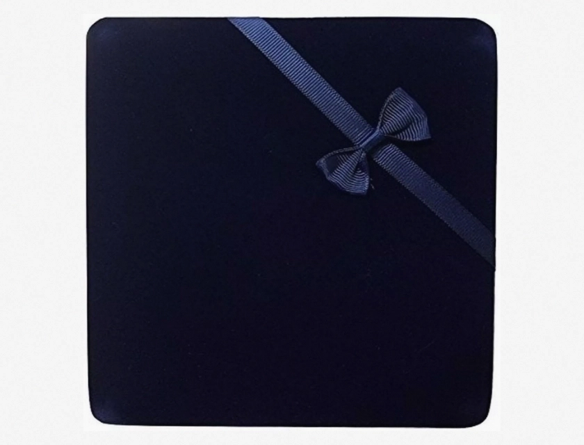 JM Future Gift Box for Jewelry Necklace Earring Bracelet X-Large Navy