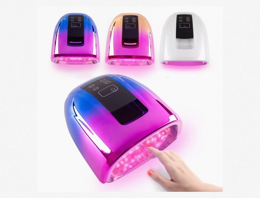 90W High Power Quick Drying Nail Phototherapy Lamp, UV LED Nail Lamp for Gel Nails, Professional Nail Dryer with Auto Sensor, Fast Curing for Home and Salon Use