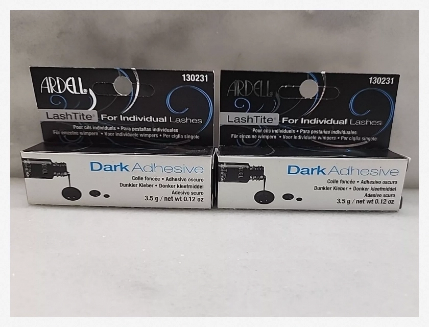 Ardell LashTite Individual Lash Adhesive, Dark, 2 Pack